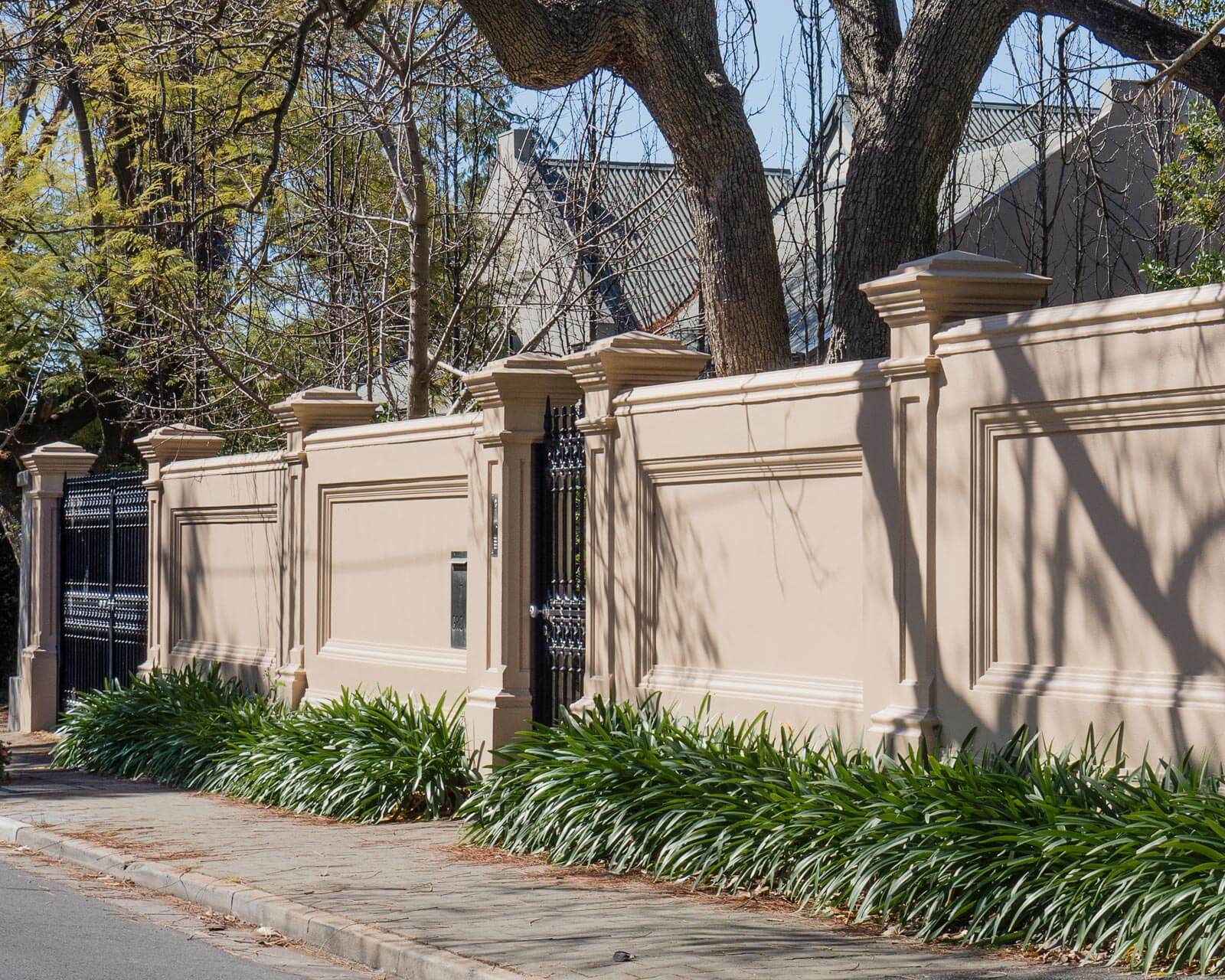 Concrete Pillar Fencing • Form Home Improvements